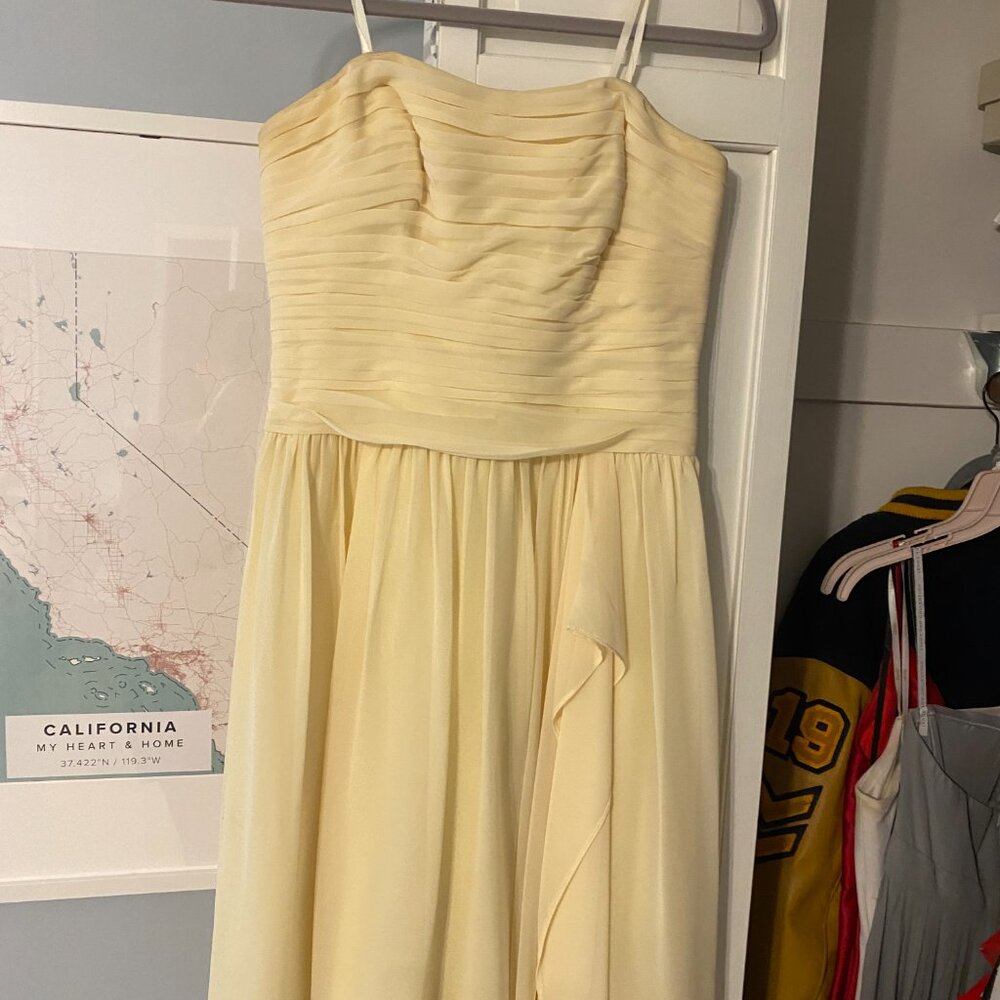 Ralph Lauren Strapless Evening Mini Gown